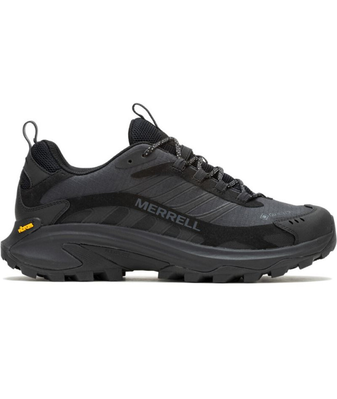 Chaussures Montagne Merrell de Moab Speed 2 Gtx Noir Homme