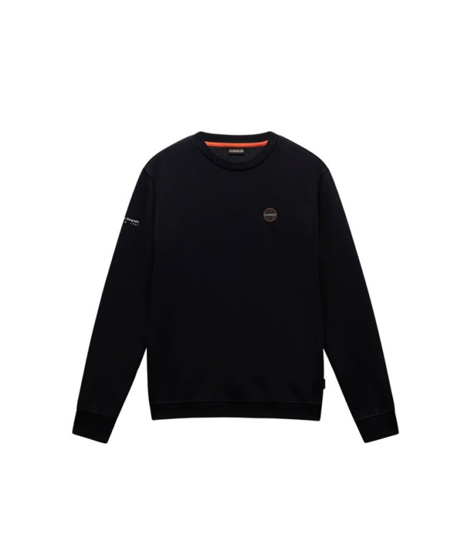 Sudadera Napapijri B-Badge Hzh Hombre Negro