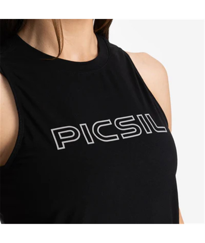 Camiseta Mulher Picsil Tank Premium 241 Preto