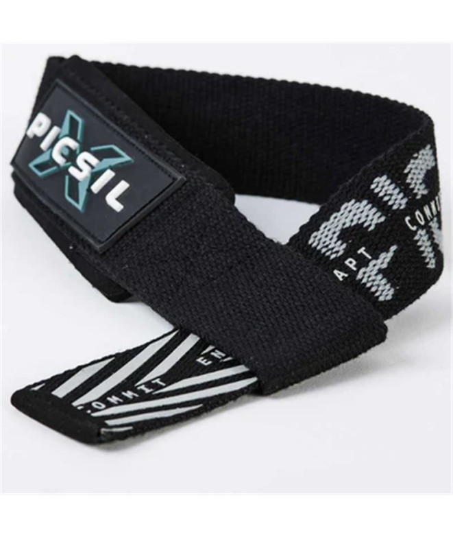 Muñequeras Picsil Lifting Straps 0.2 Negro