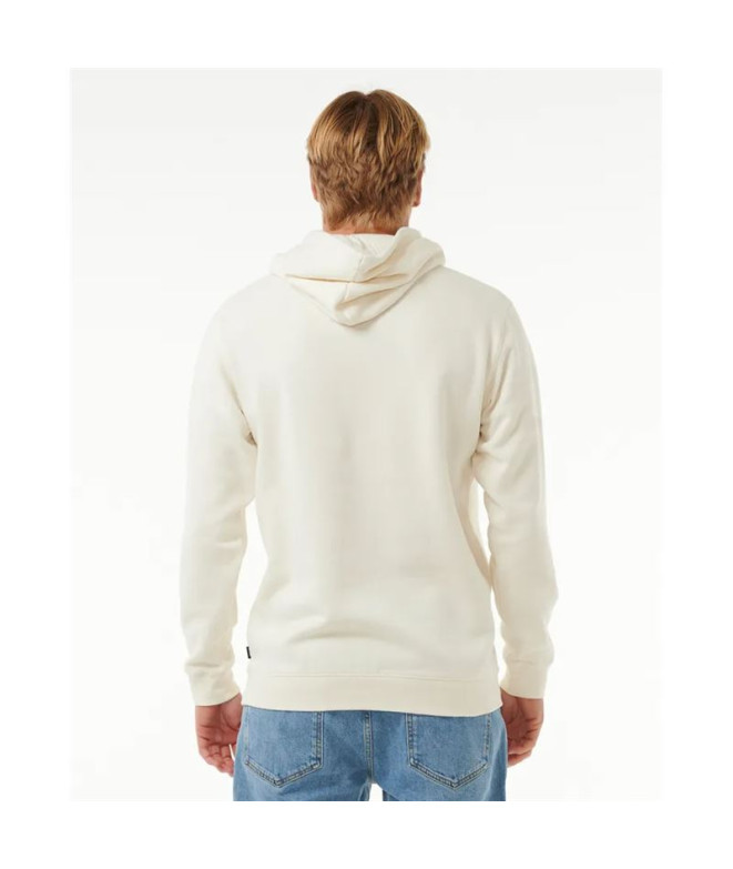 Sudadera Rip Curl Down The Line Hombre Bone