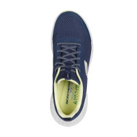 Zapatillas Skechers Edgeride Navy Mesh/Lime Trim Mujer