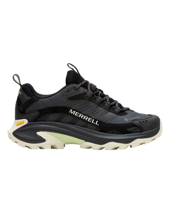 Sapatilhas Montanha Merrell de Moab Speed 2 Gtx - Preto Mulher