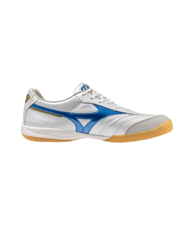 Sapatilhas de Futebol Sala Mizuno Morelia Sala Pro In Blanco