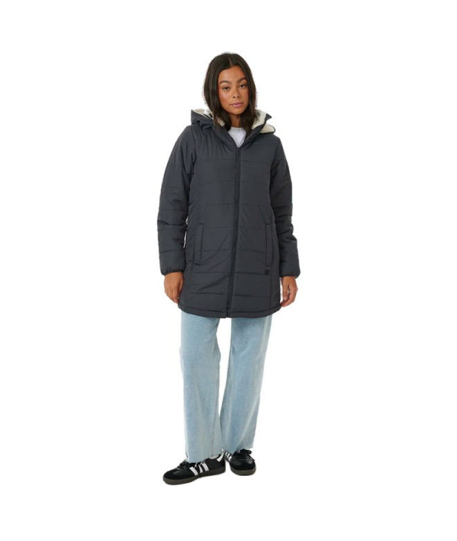 Chaqueta Rip Curl Anti-Series Anoeta L/Line Mujer Negro