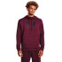 Moletom Fitness Under Armour Homem de Fleece Big Logo Hd Maroon