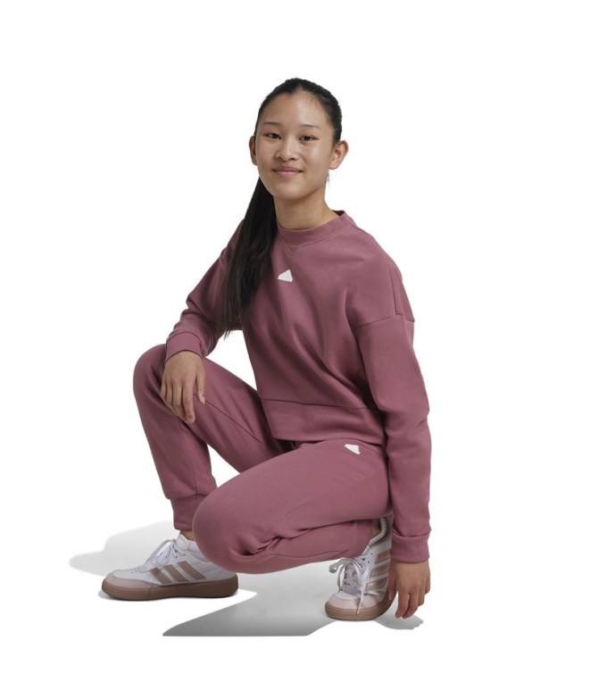 adidas Fille Tracksuit Future Icons Cotton Pink