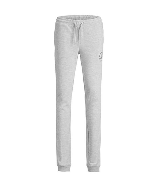 Calça Infantil Jack & Jones Stgordon Swift Branco Melange