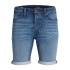 Calça Homem Jack & Jones Jjirick Jjicon Shorts Ge 381 I.K Ss24 Sn Blue Denim
