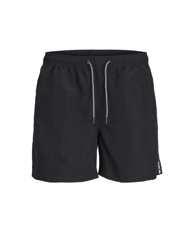 Fato de banho Homem Jack & Jones Jpstfiji Jjswim Fita Preta Ly Sn Preto