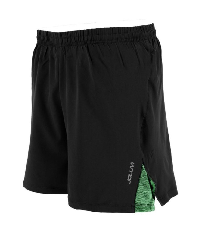 Short Joluvi Meta Mid  Negro /Menta