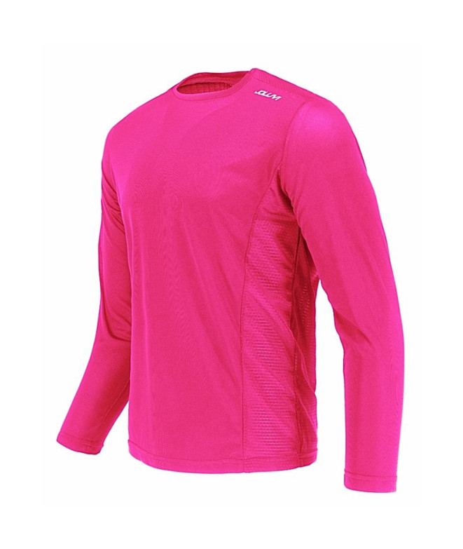 Camiseta Joluvi Duplex comprido cor-de-rosa néon