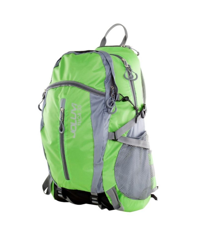 Mochila Joluvi Tuca 35 Antracite Lime