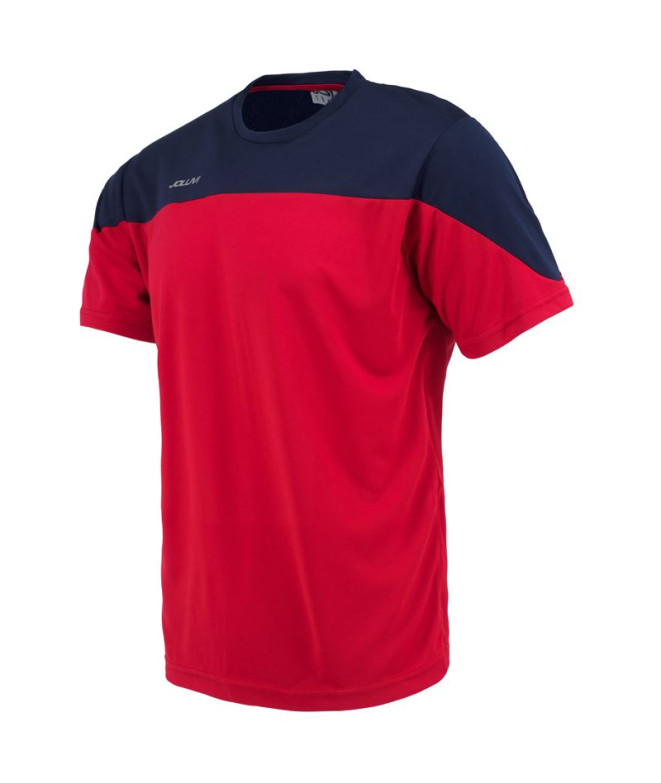 Camiseta Joluvi Homem Agur Vermelho/Navy