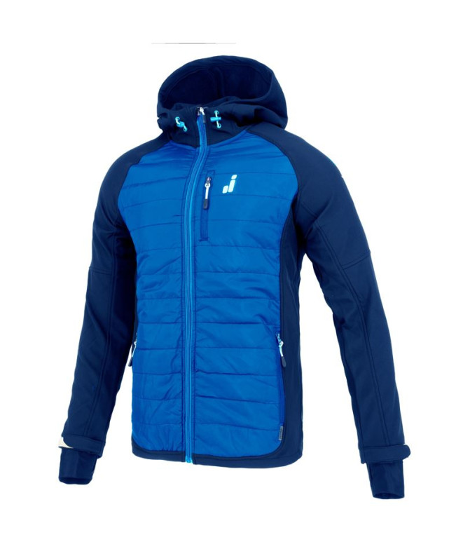 Anorack Joluvi Hybrid Shell Hombre Azul Royal /Marino