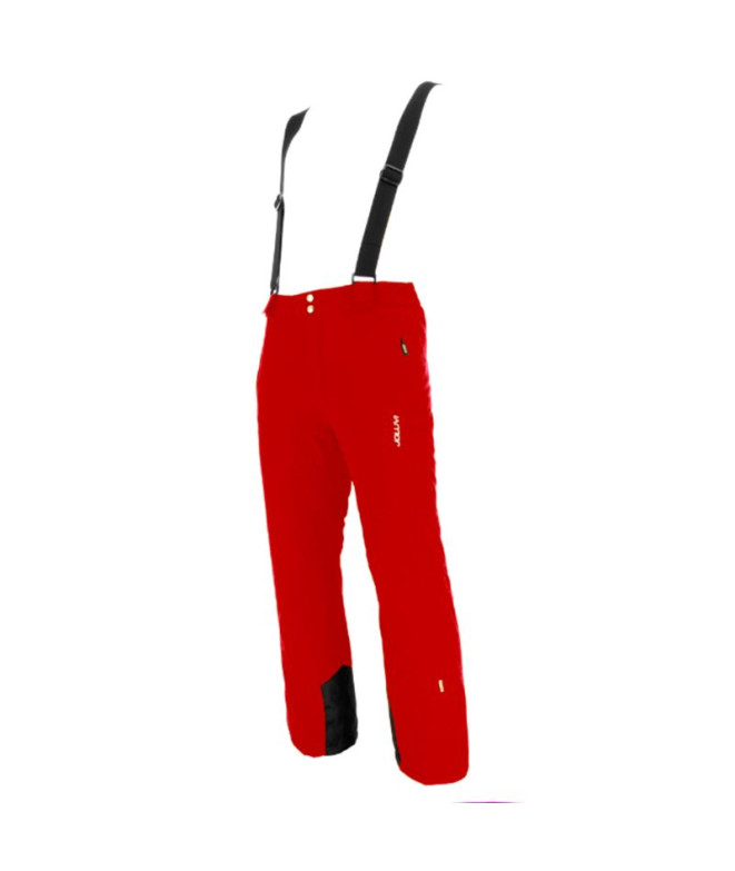 Pantalons Joluvi Ski Engelberg Rouge