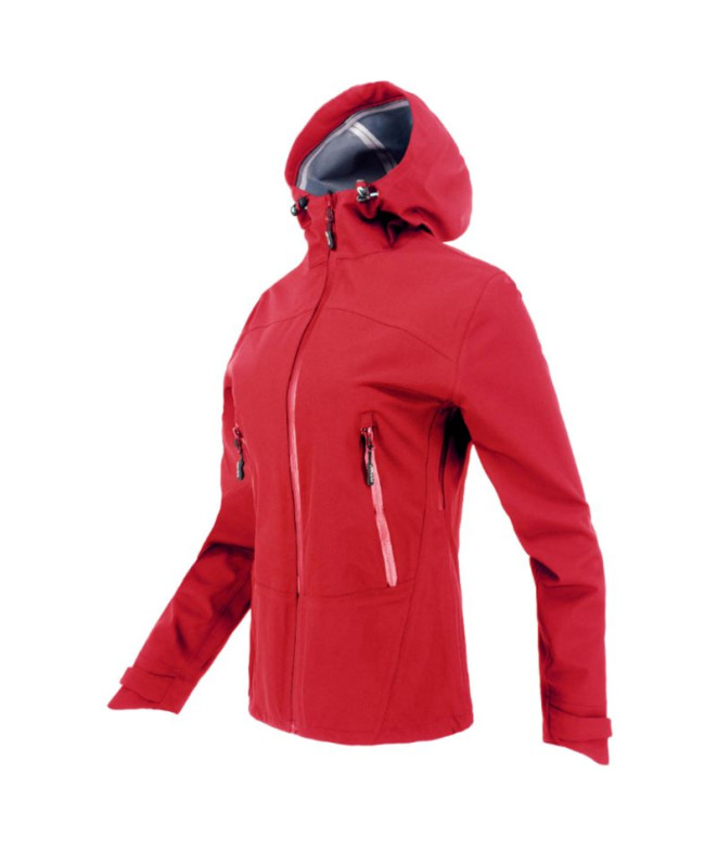 Joluvi Femme Anorack Lhotse Rouge