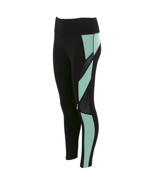 Pantaloneses Joluvi Motion Mujer Negro Verde
