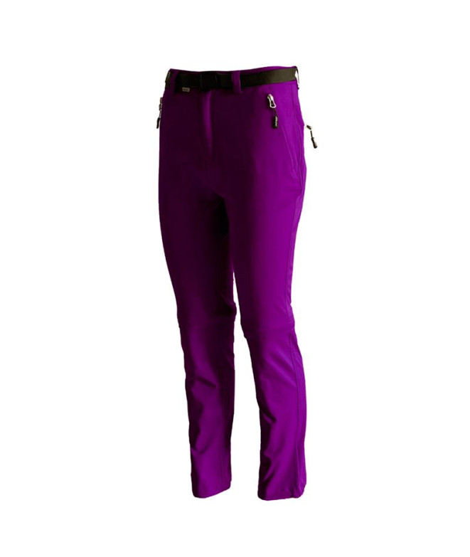 Pantalons Joluvi Femme Outdoor Soft4Desm Dark Orchid