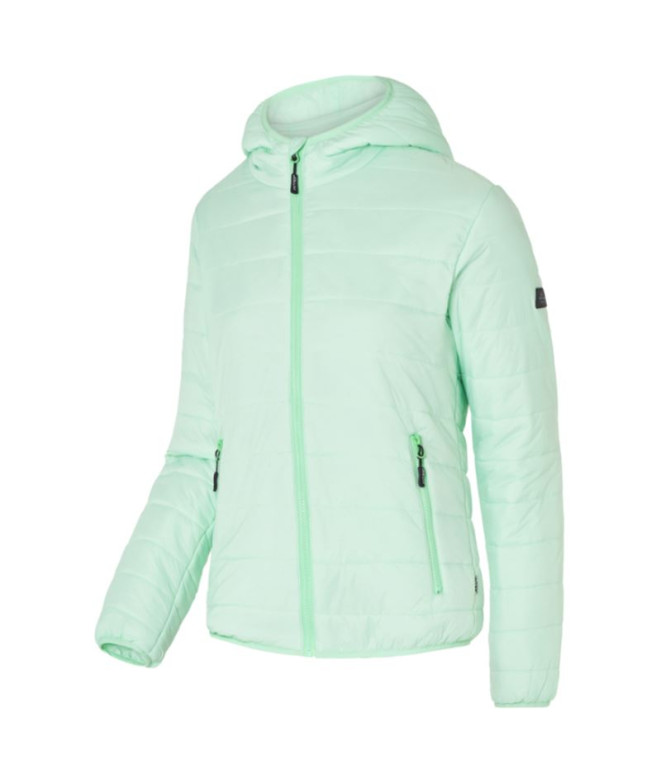 Joluvi Femme Anorack Shure Hood W Menta /Garnet