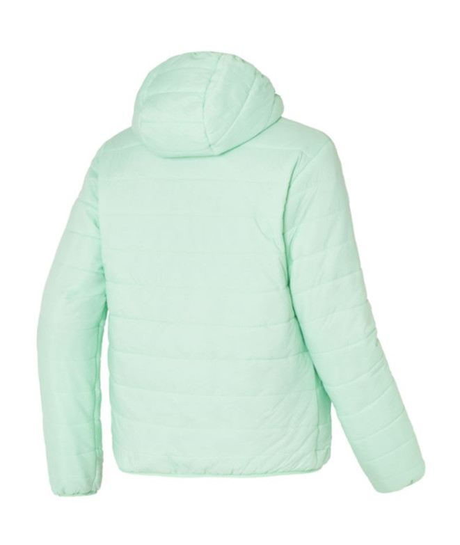 Joluvi Mulher Anorack Shure Hood W Menta /Garnet