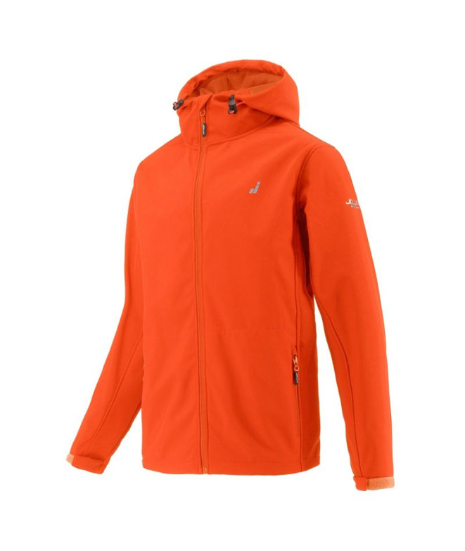 Soft-Shell Joluvi Mengali Hood Hombre Naranja