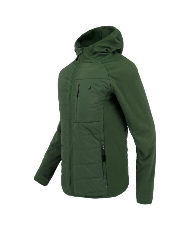 Joluvi Homme Anorack Hybrid 3.0 Vert olive /Vert olive