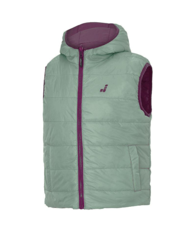 Gilet Joluvi Enfant Shure Rever Oil Green/Dark Orchid