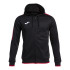 Veste Football Joma HommeEnfant de Olympiade / Noir/Rouge