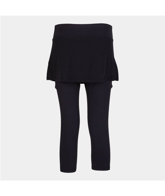 Falda de Tenis Joma Combi Torneo Mujer Negro