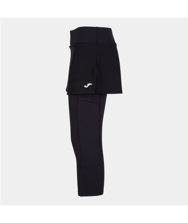 Falda de Tenis Joma Combi Torneo Mujer Negro