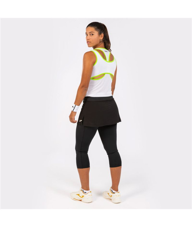 Falda de Tenis Joma Combi Torneo Mujer Negro