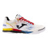 Sapatilhas de Futsal Joma Top Flex Rebound 2476 Branco Vermelho Indoor