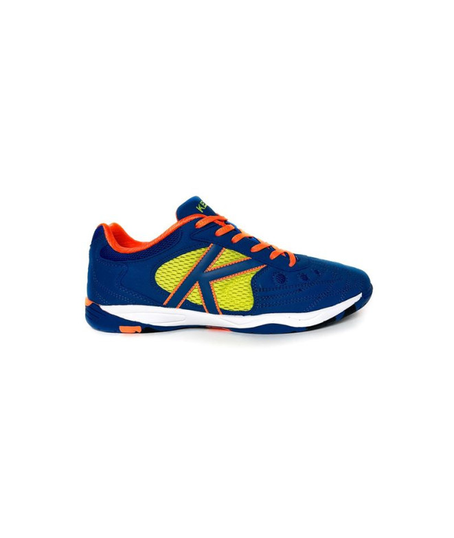 Chaussures de Football Sala Kelme Coupe d'intérieur bleu orange