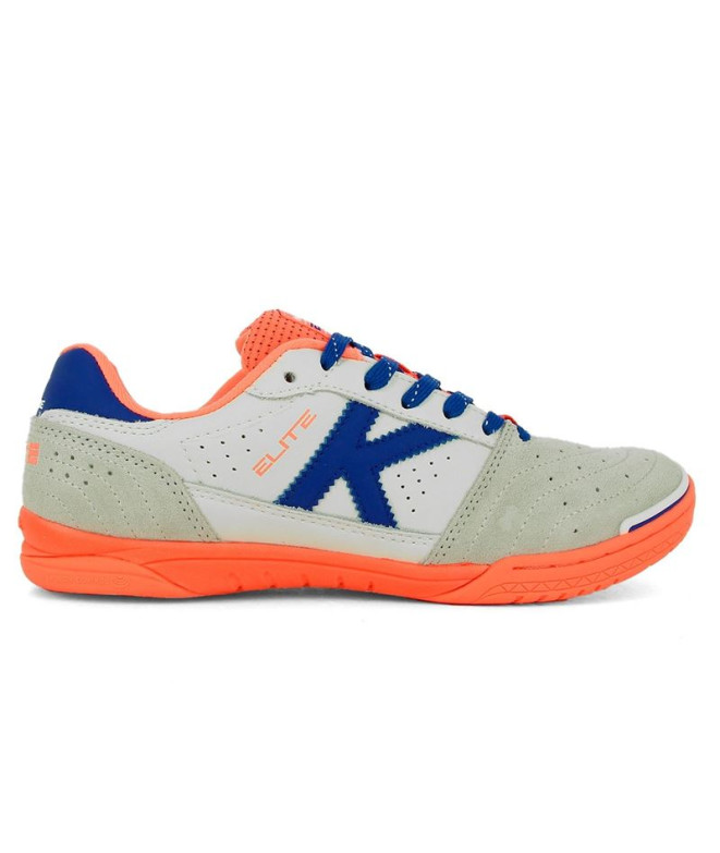 Zapatillas de Fútbol Sala Kelme Elite Hombre Blanco Rosa
