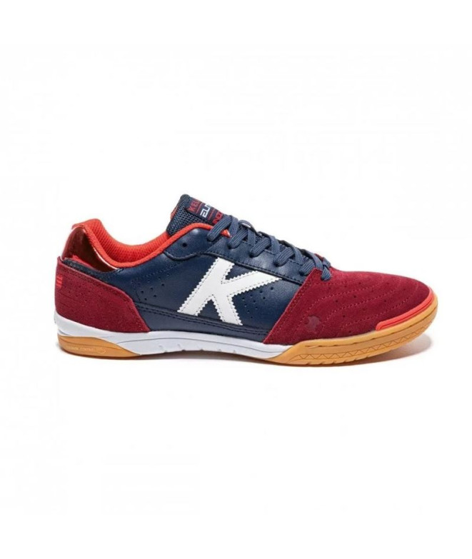 Chaussures de Football Sala Kelme Homme Elite Bourgogne Bleu foncé