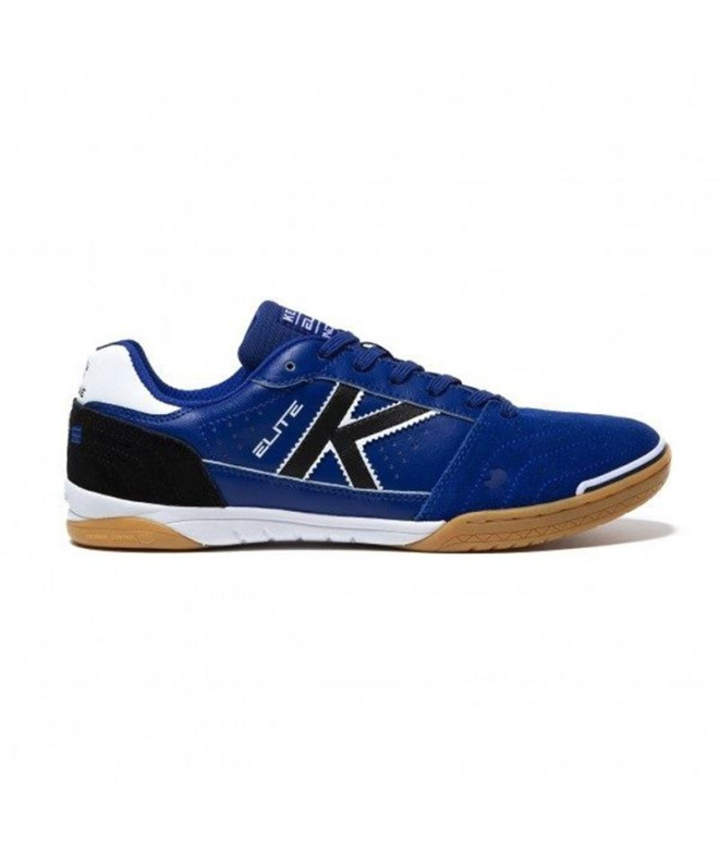 Chaussures de Football Sala Kelme Homme Elite Bleu Noir