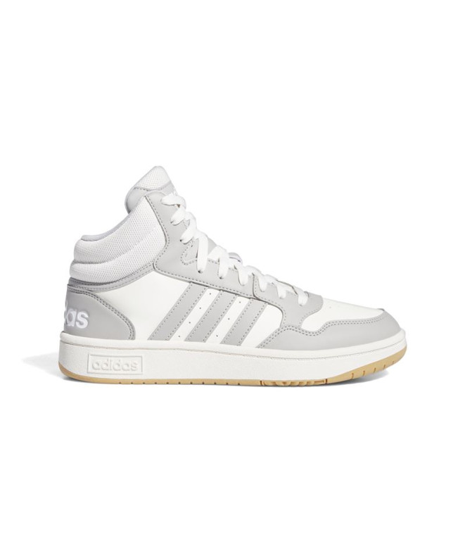 Chaussures adidas Femme Hoops 3.0 Mid Blanc