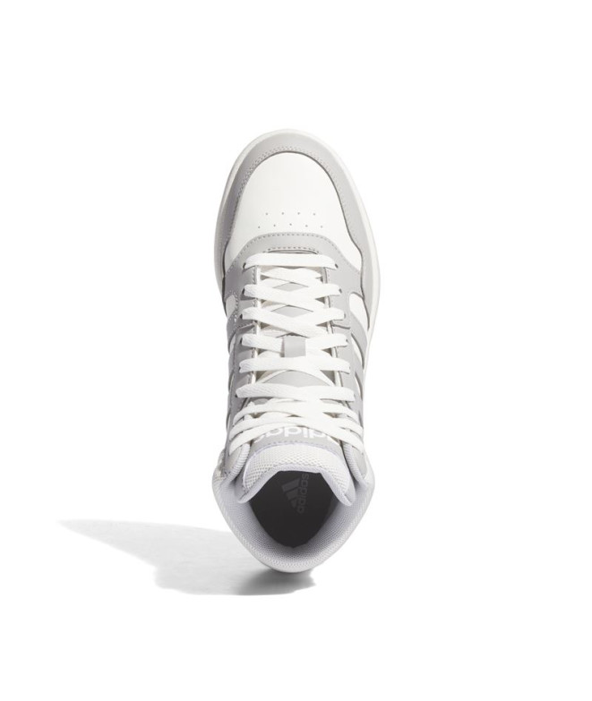 Sapatilhas adidas Mulher Hoops 3.0 Mid Branco