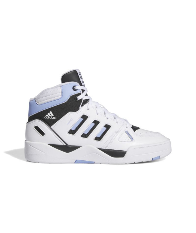 Sapatilhas Basquetebol adidas Homem de Midcity Mid White