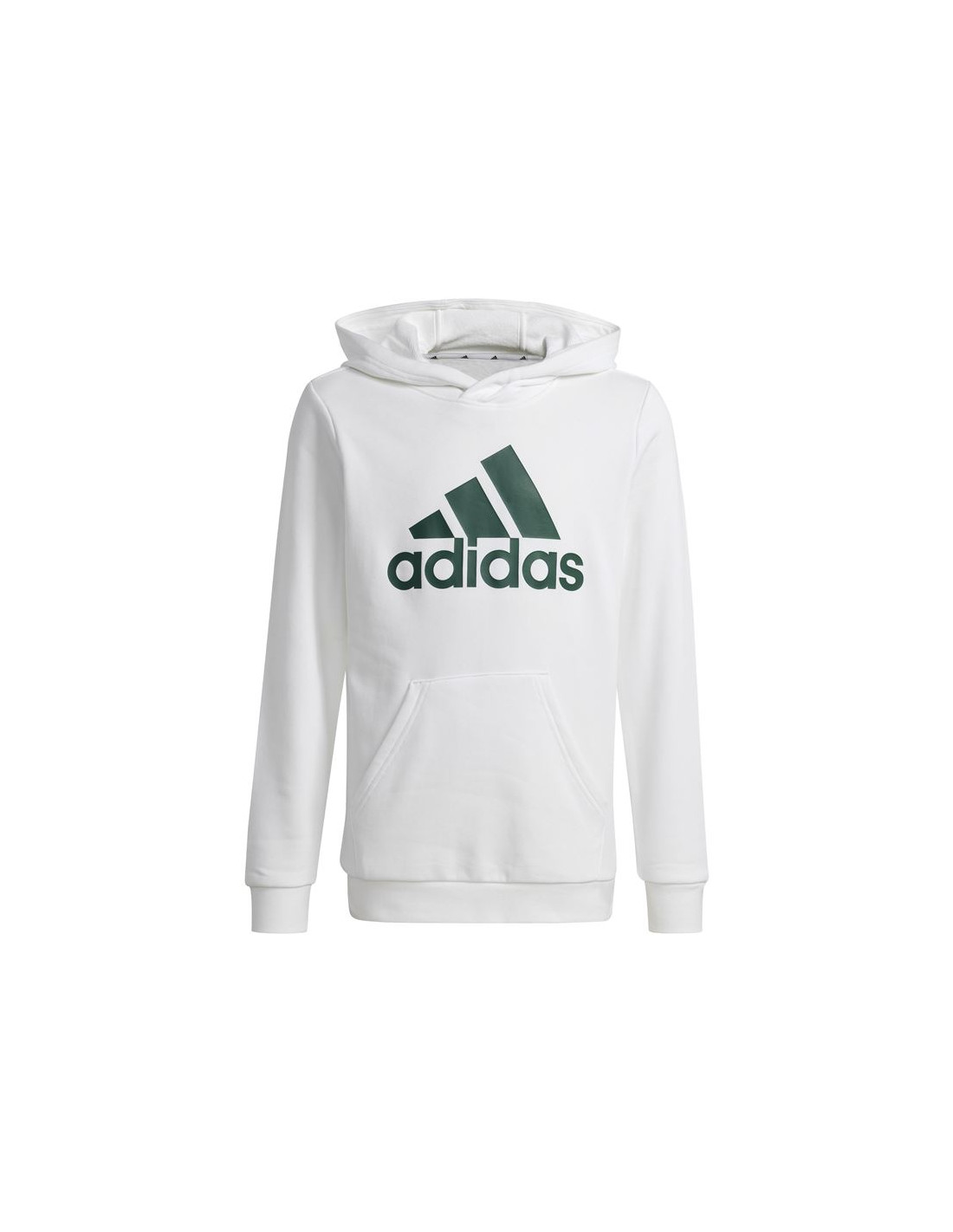 Sweat adidas Enfant Sweat a capuche en coton Big Logo Essentials Blanc