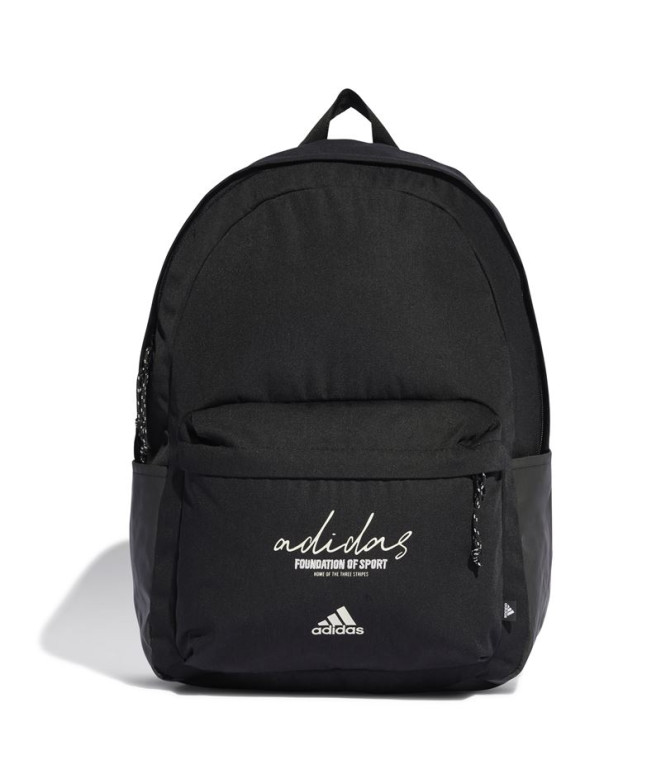 Mochila adidas nd Love Aop Classic Backpack Negro/Blanco