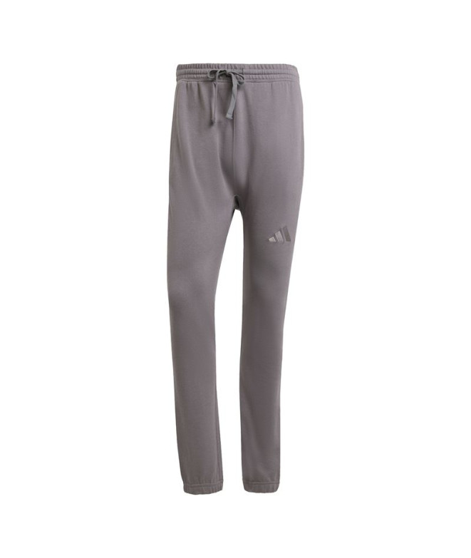 Pantalón adidas All Szn French Terry Regular Tapered Hombre Gris