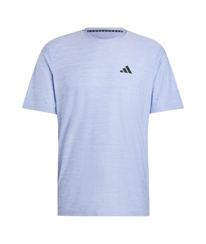 Camiseta de Fitness adidas Train Essentials Stretch Training Hombre Morado