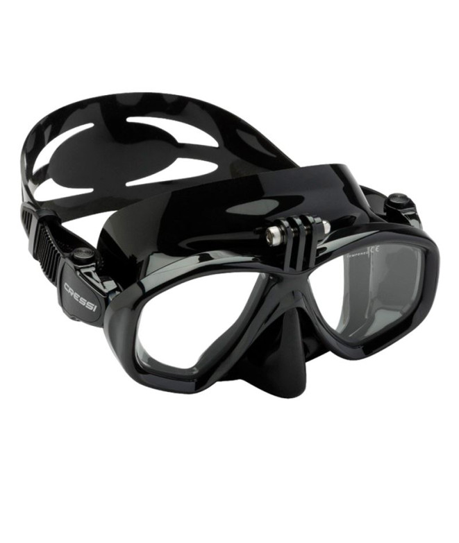 Máscara Cressi Action Dark-Negro