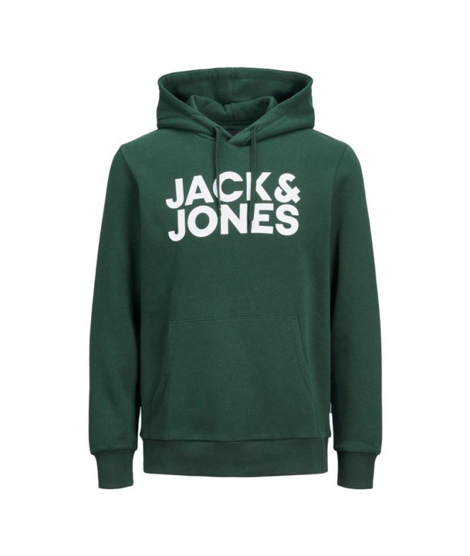 Moletom Homem Jack & Jones Jjecorp Logo Sweat Hood Noos Pine Grove