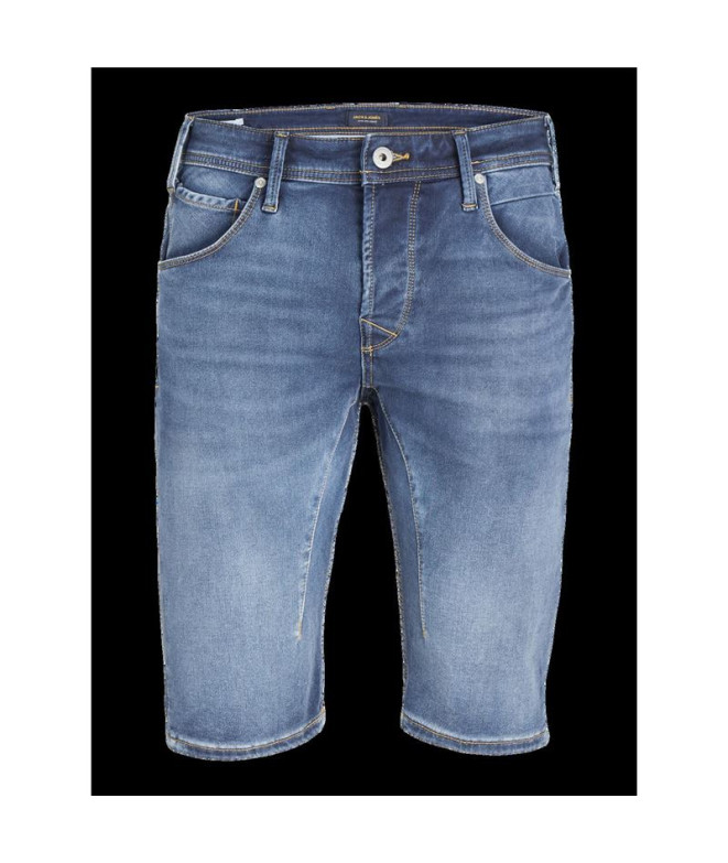 Calça Homem Jack & Jones Jjiscale Jjlong Shorts Ge 608 I.K Sn Blue Denim