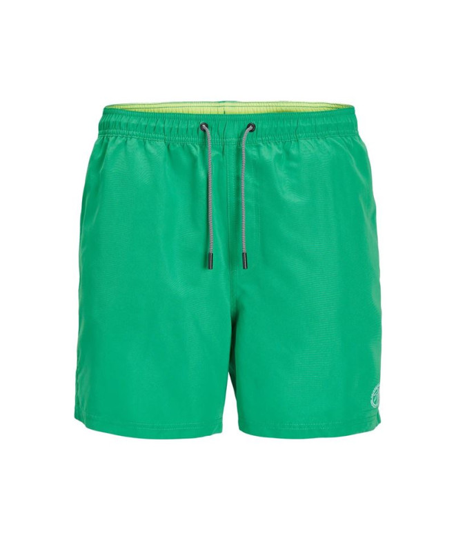 Fato de banho Homem Jack & Jones Jpstfiji Jjswim Solid Ly Sn Green Bee