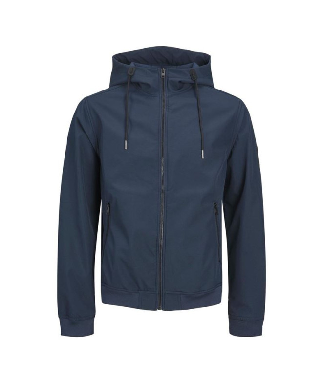 Veste Homme Jack and Jones ebasic Softshell Navy