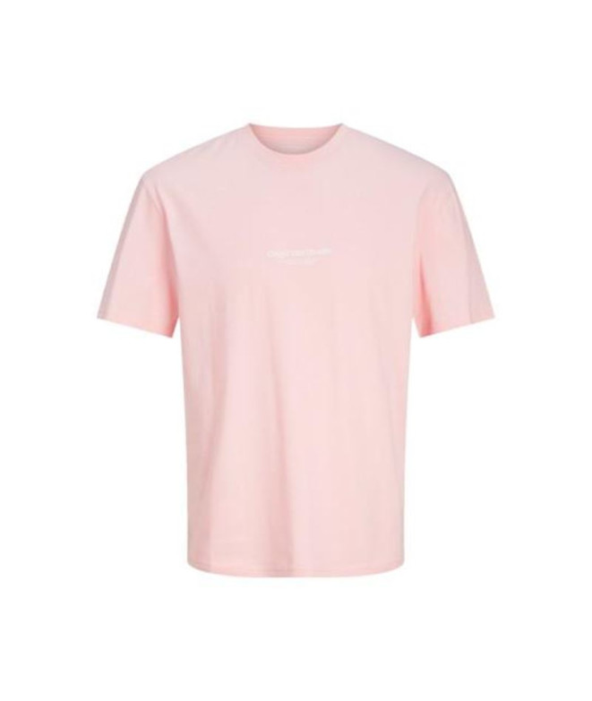 Camiseta Jack and Jones Jorvesterbro Ss Crew Neck Fairy Tale Hombre
